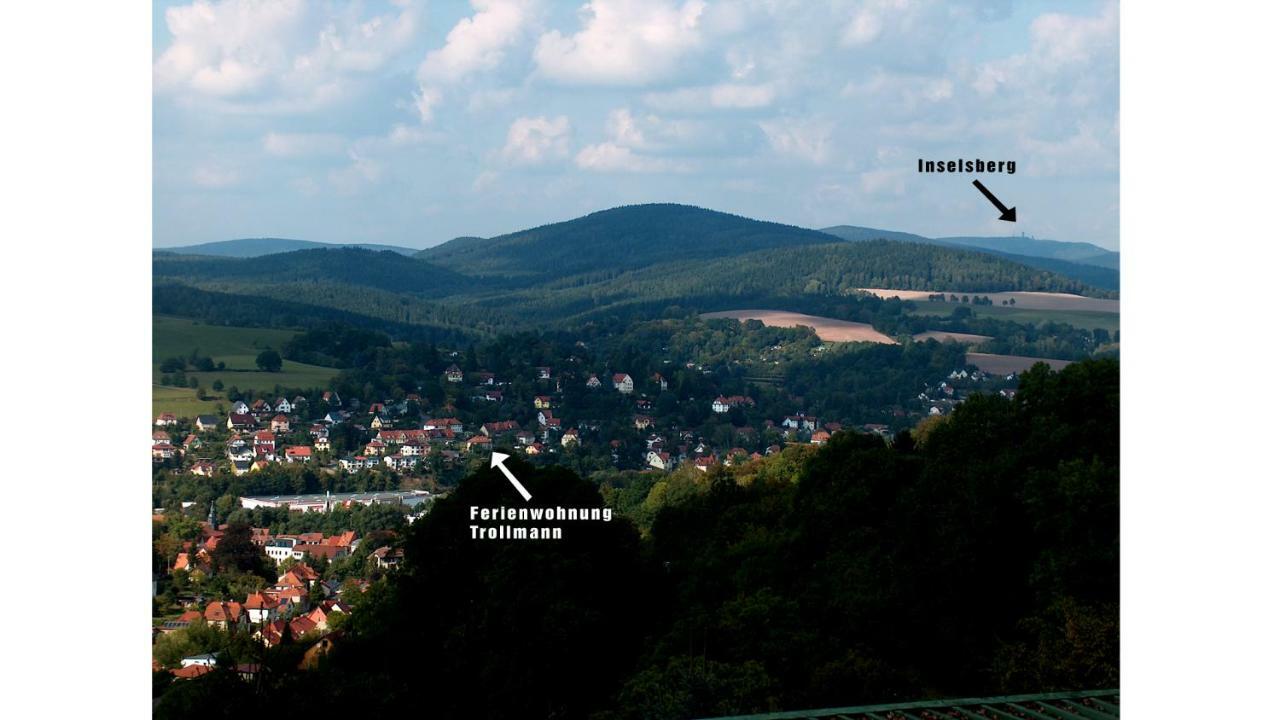 Ferienwohnung Trollmann Schmalkalden Dış mekan fotoğraf