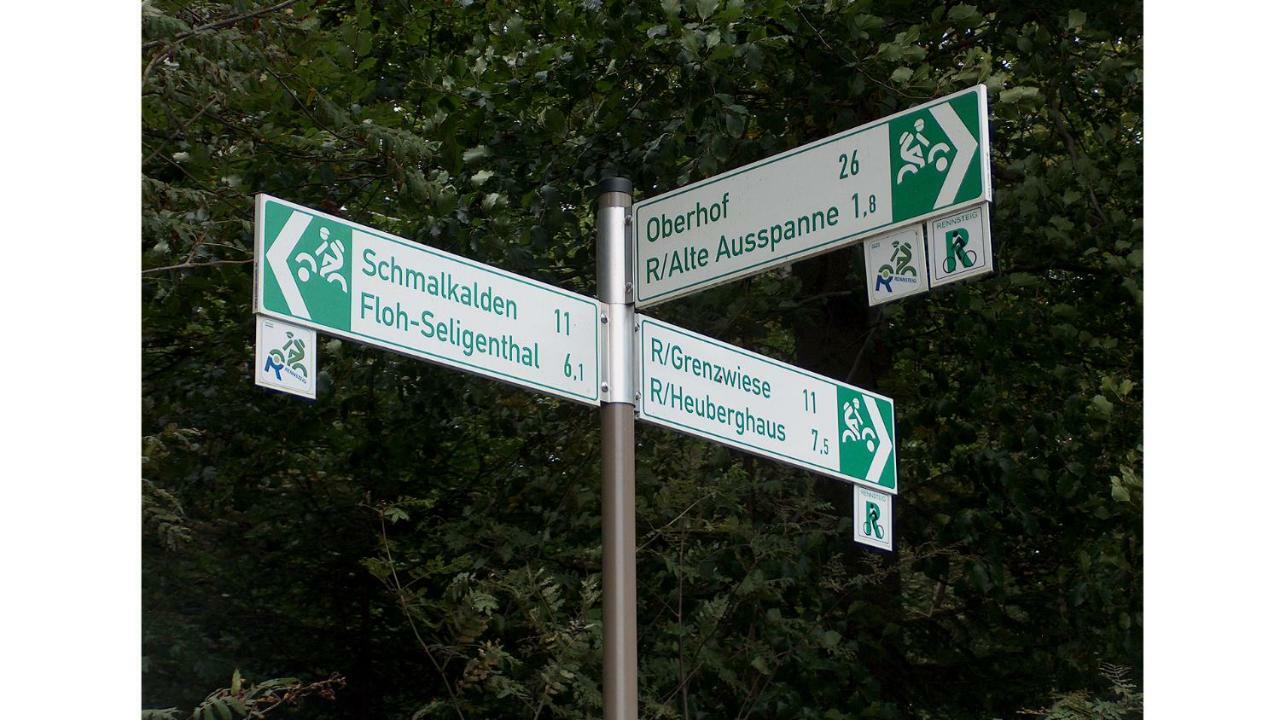Ferienwohnung Trollmann Schmalkalden Dış mekan fotoğraf